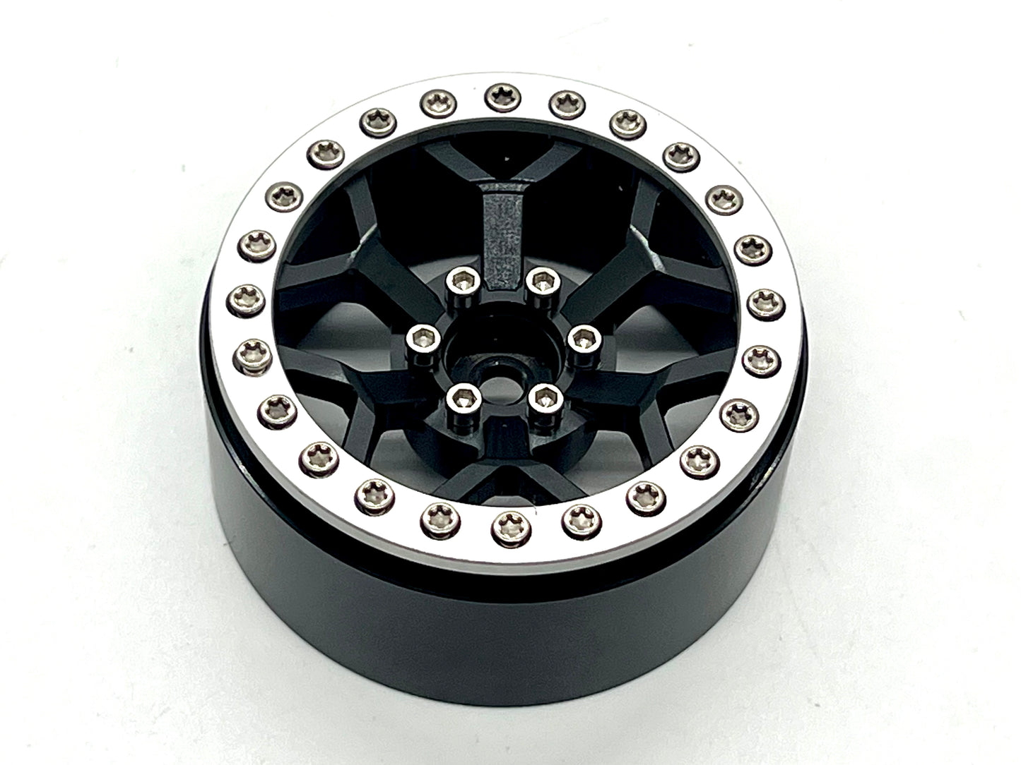 VITAVON CNC Aluminum 2.2 beadlock wheels sells 4pcs Black/Black