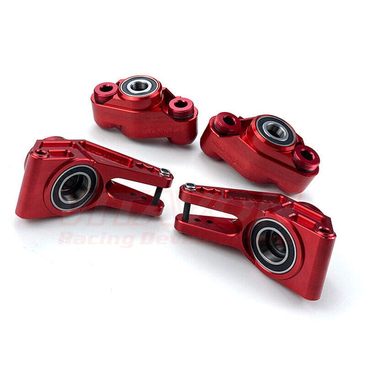 Vitavon Kraton 8S CNC Alu7075 front knuckle+Rear Hub for Arrma Kraton 8S 1/5 red